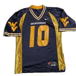 Nike Shirts - Nike West Virginia Mountaineers Football Jersey Nike Shirts - Nike West Virginia Mountaineers Football Jersey